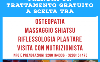 Open day Benessere – sabato 2 ottobre