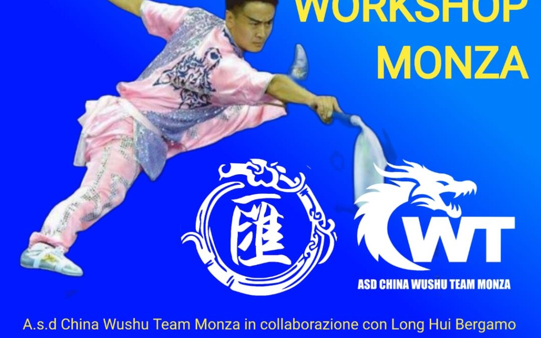 Workshop di Wushu con il World Wushu Champion Zhao Jie