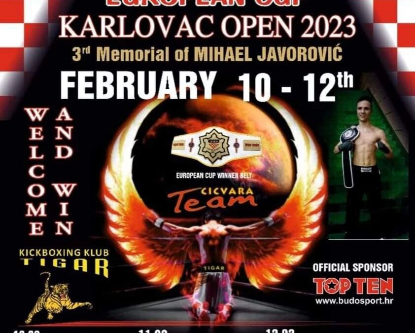 European Cup di Karlovac (Croazia) – Kick Boxing